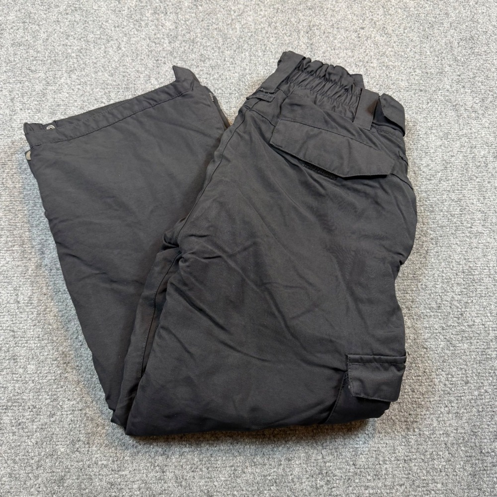 Ride Snowboards Black Cargo Snow Pants Hydrapel Insulated Youth L 13-14 F/W